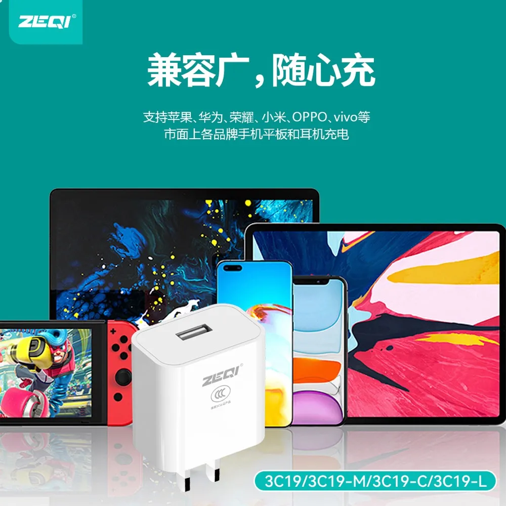 ZE-3C19/ZE-3C19-M/ZE-3C19-C/ZE-3C19-L 充电器 兼容适配