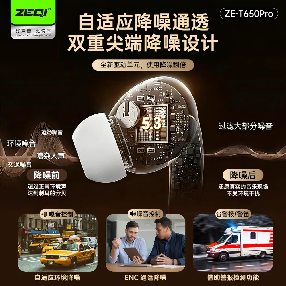 ZE-T650Pro 音频设备 使用场景