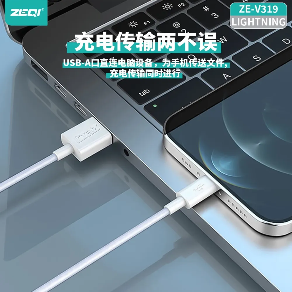 ZE-V317-M/ZE-V317-C 充电线材 使用场景