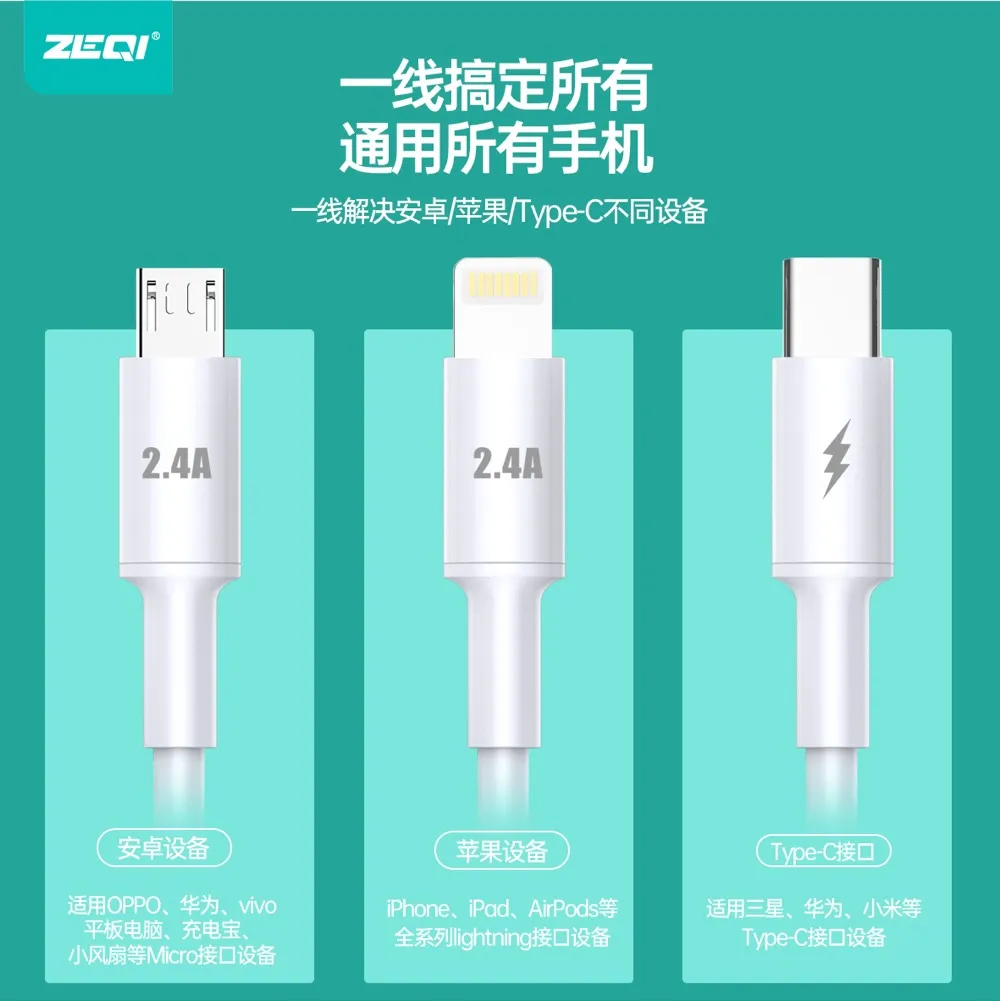 ZE-V329 充电线材 性能优势